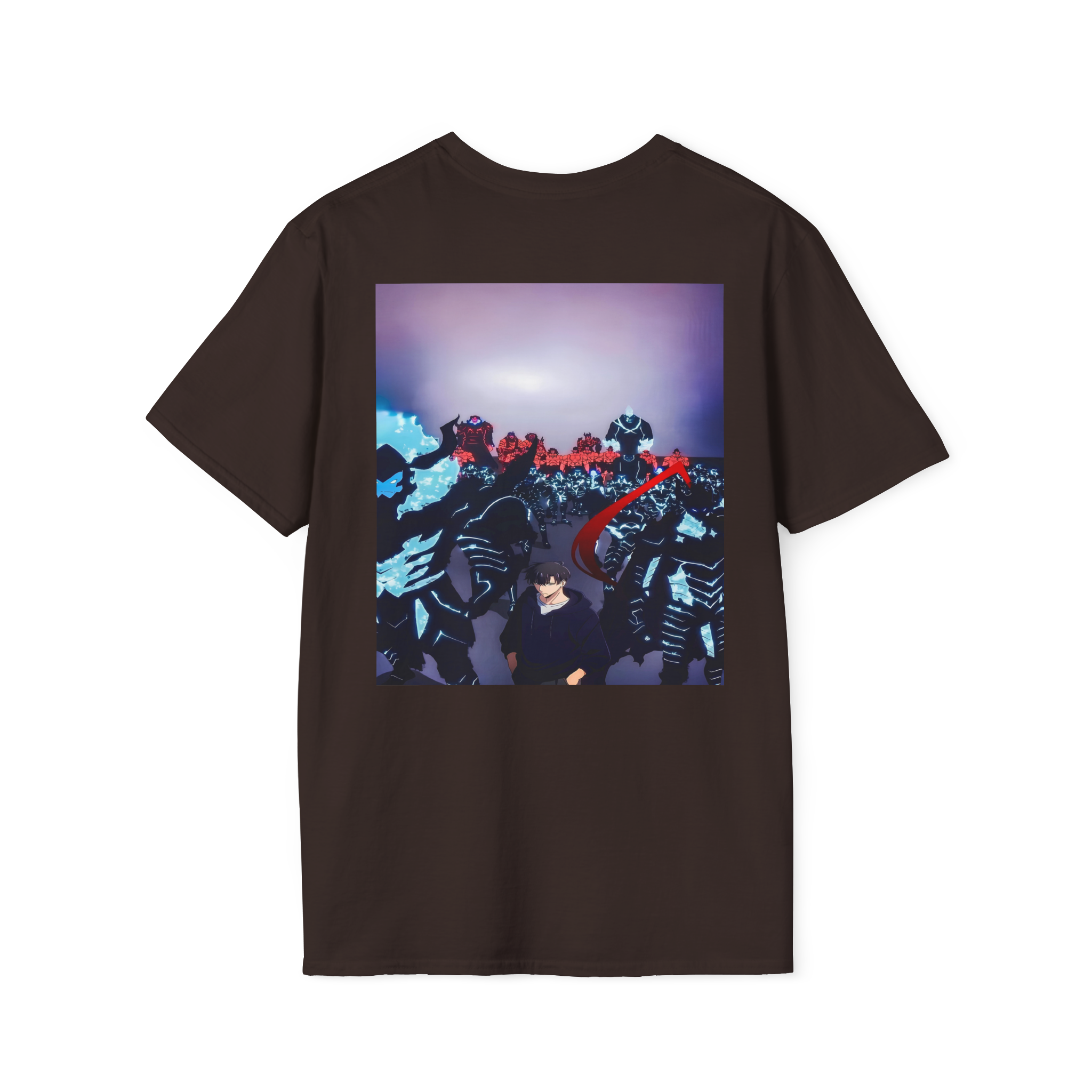 Solo Leveling Jinwoo Anime Tee – Kpop Manga T-Shirt