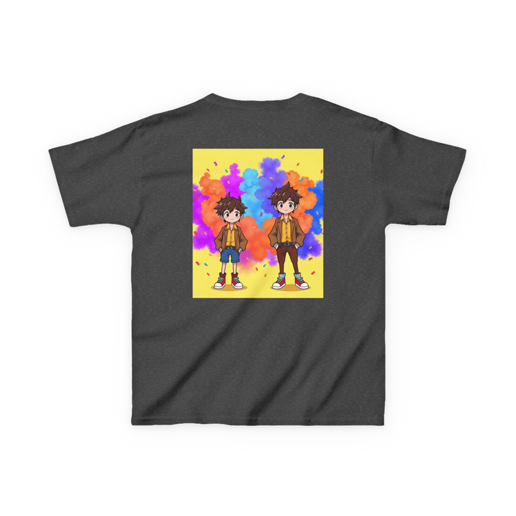 Kids Cartoon Character Graphic Tee – Fun Birthday Shirt