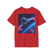 Retro 80s Sci-Fi Graphic Tee – Vintage Space T-Shirt