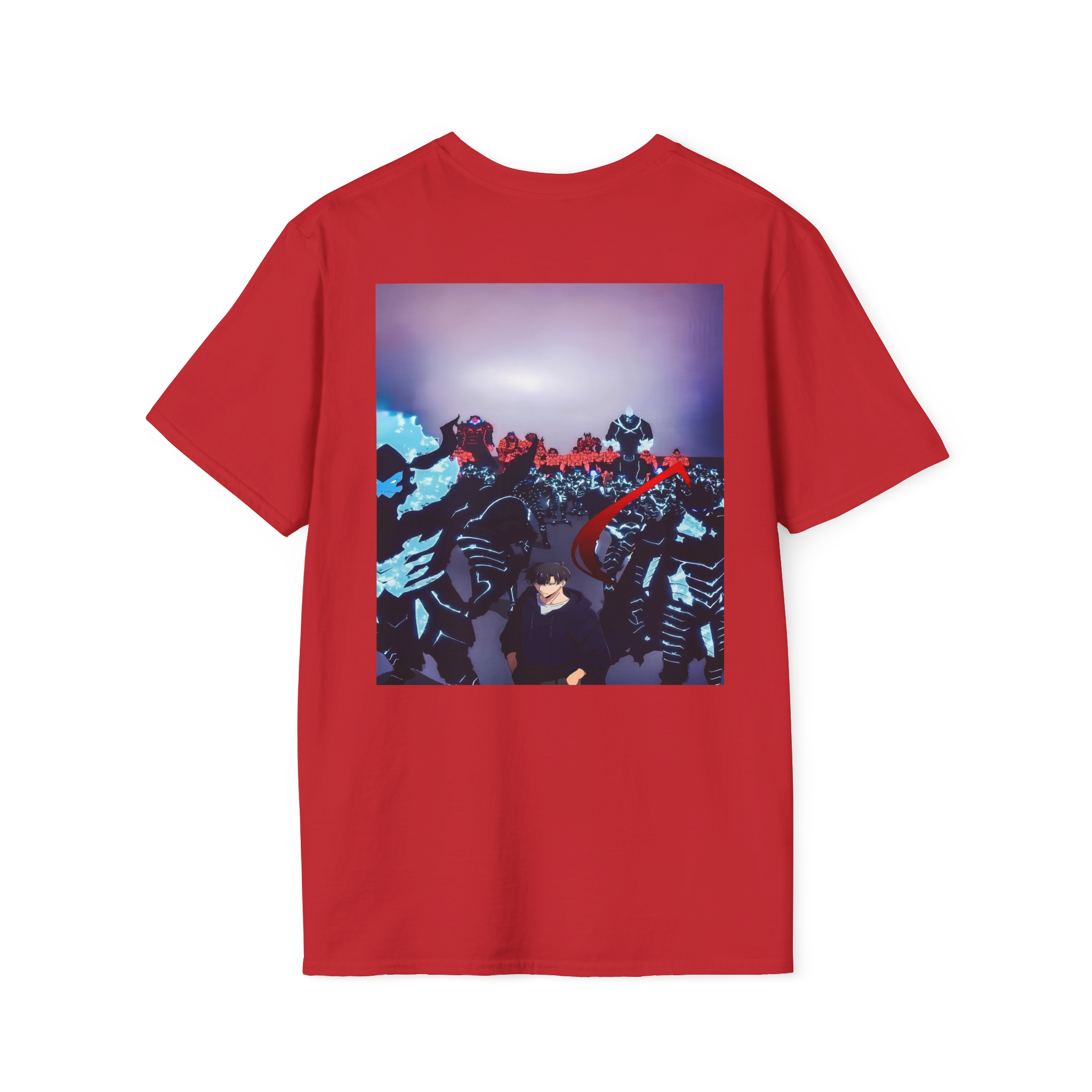 Solo Leveling Jinwoo Anime Tee – Kpop Manga T-Shirt