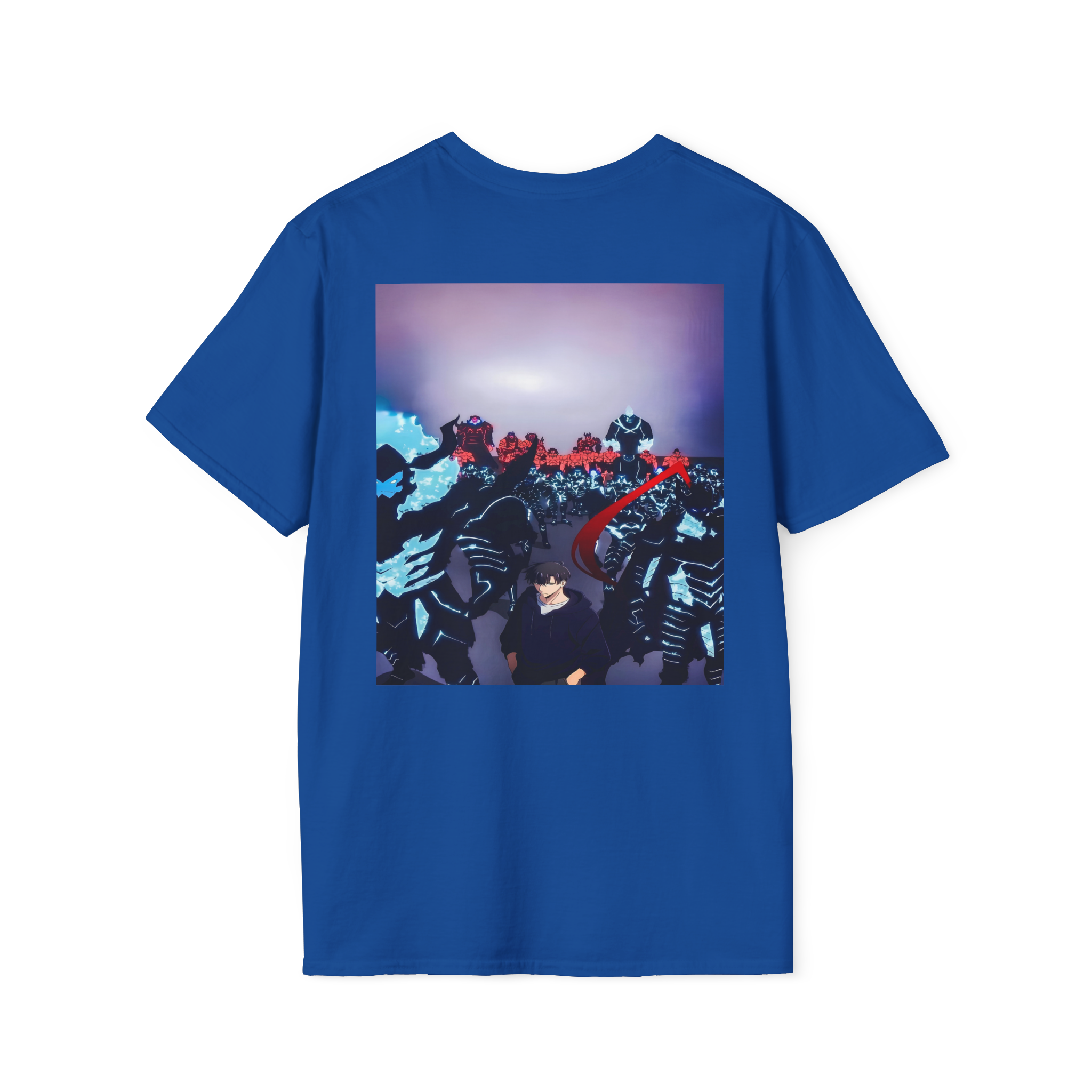 Solo Leveling Jinwoo Anime Tee – Kpop Manga T-Shirt