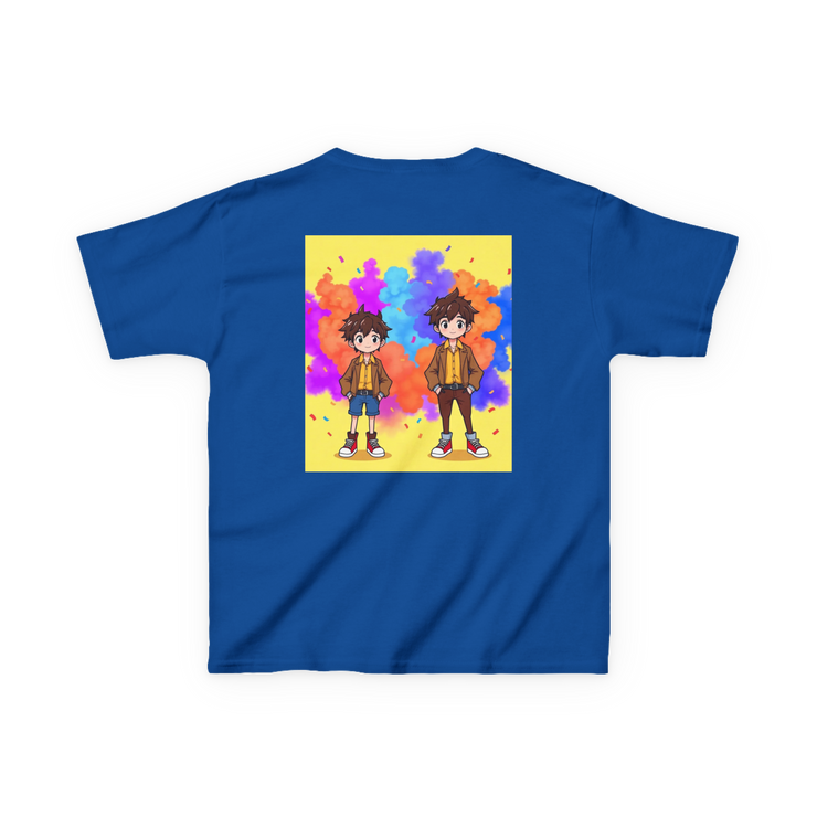 Kids Cartoon Character Graphic Tee – Fun Birthday Shirt