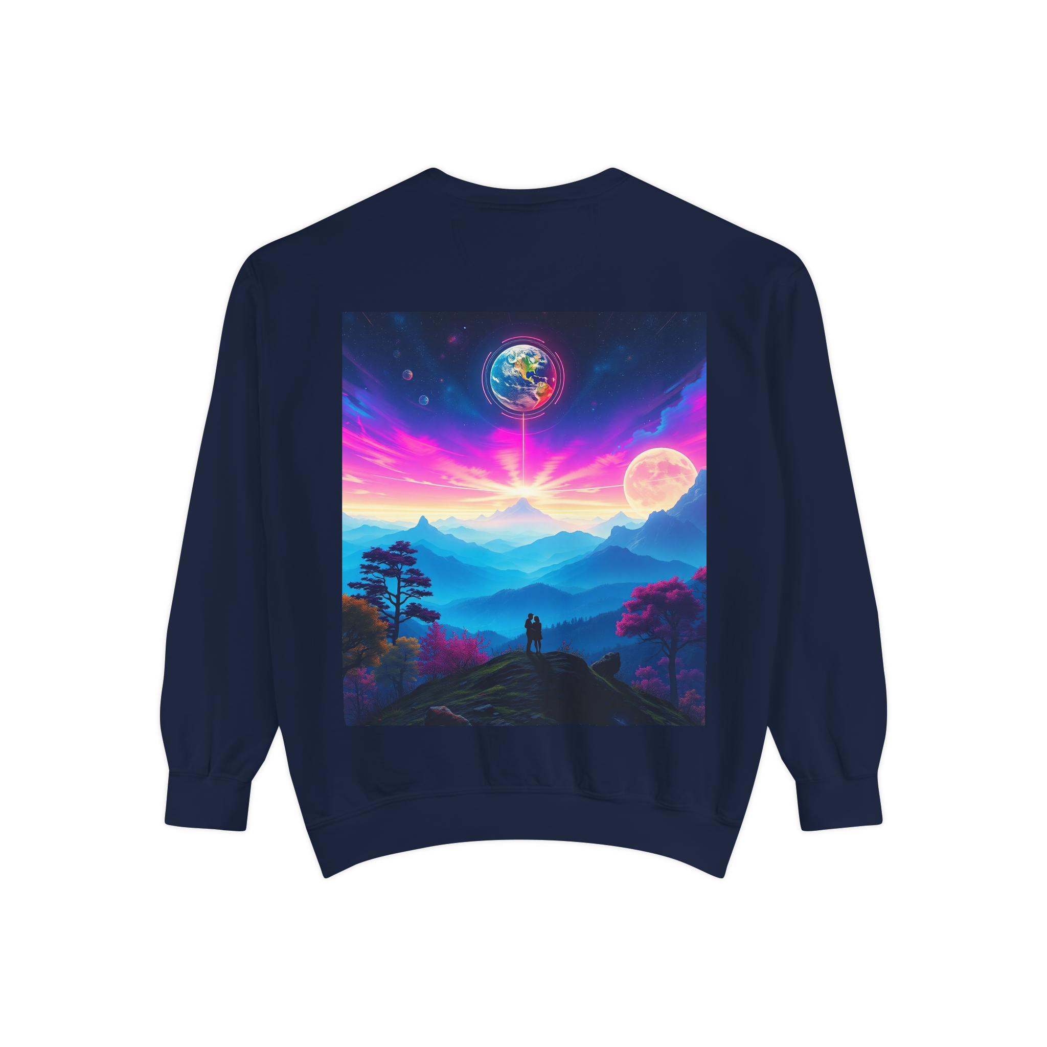Sunset Romance Sweatshirt – Boho Mountain Pullover