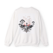 Tattoo Sky Sunset Sweatshirt – Retro Mountain Art Pullover