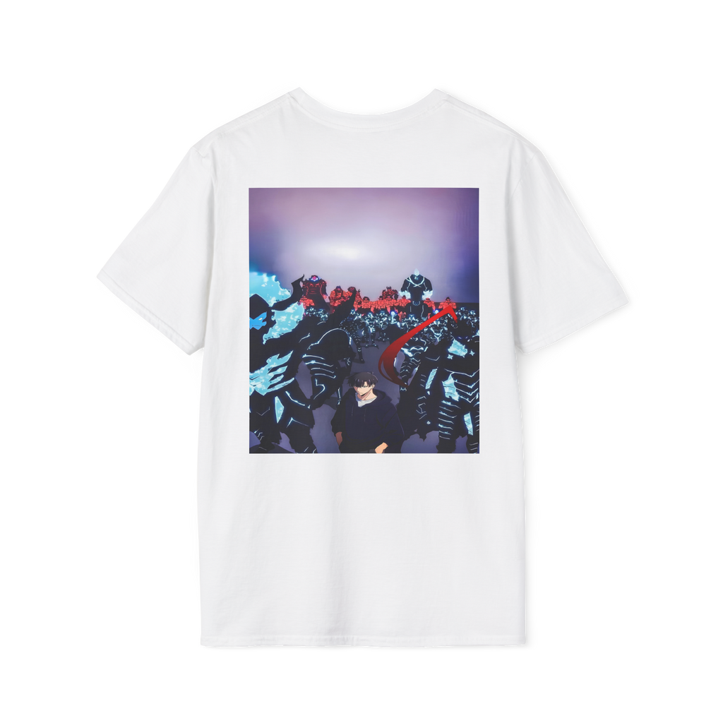 Solo Leveling Jinwoo Anime Tee – Kpop Manga T-Shirt