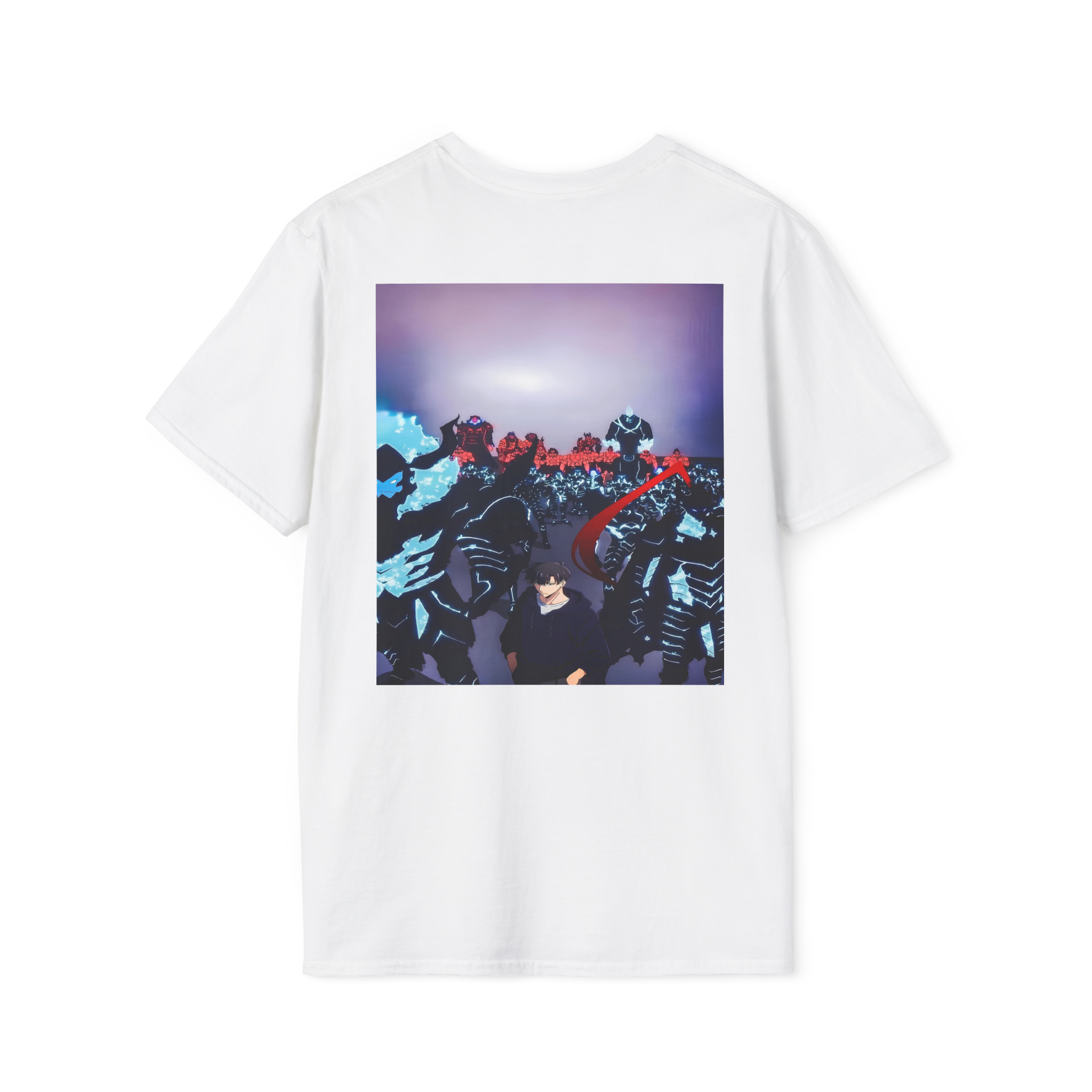 Solo Leveling Jinwoo Anime Tee – Kpop Manga T-Shirt