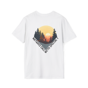 Romantic Sunset Couple Sketch T-Shirt – Nature Inspired Tee
