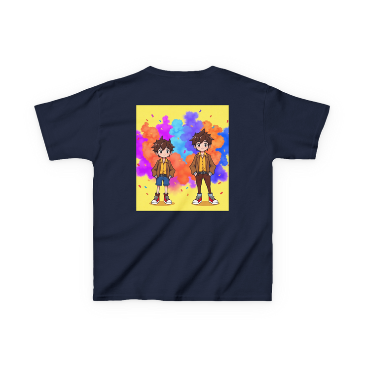 Kids Cartoon Character Graphic Tee – Fun Birthday Shirt