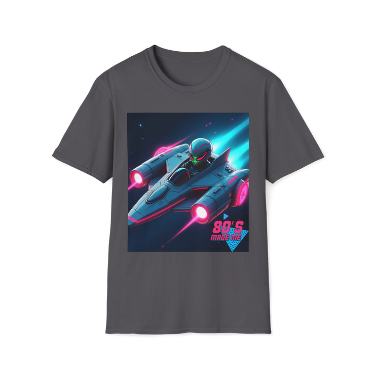 Retro 80s Sci-Fi Graphic Tee – Vintage Space T-Shirt