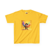 Kids Cartoon Character Graphic Tee – Fun Birthday Shirt