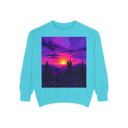 Sunset Romance Sweatshirt – Boho Mountain Pullover