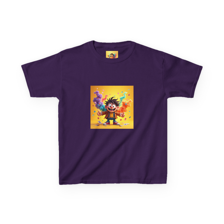 Kids Cartoon Character Graphic Tee – Fun Birthday Shirt