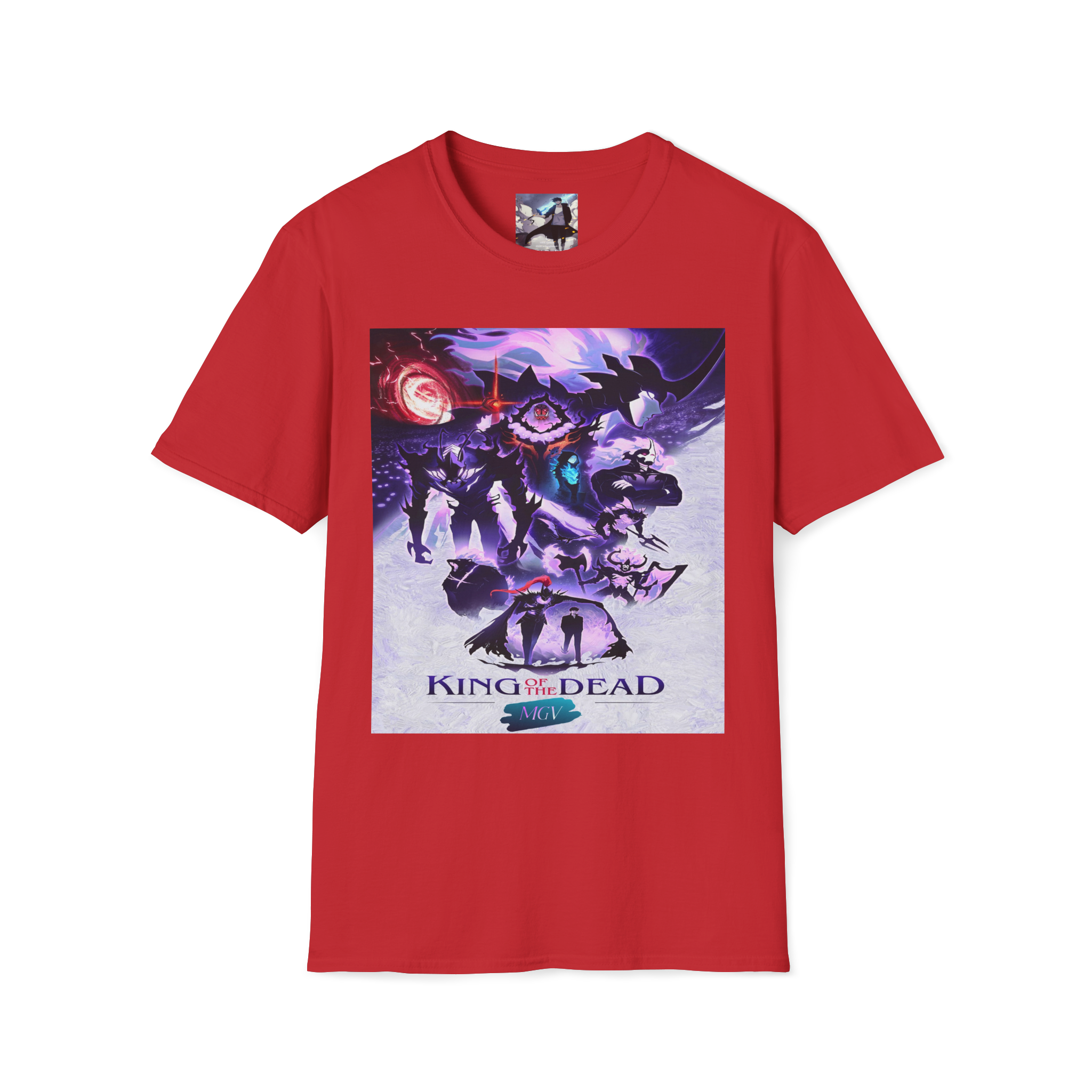 King of the Dead Graphic Tee – Gamer Halloween Shirt