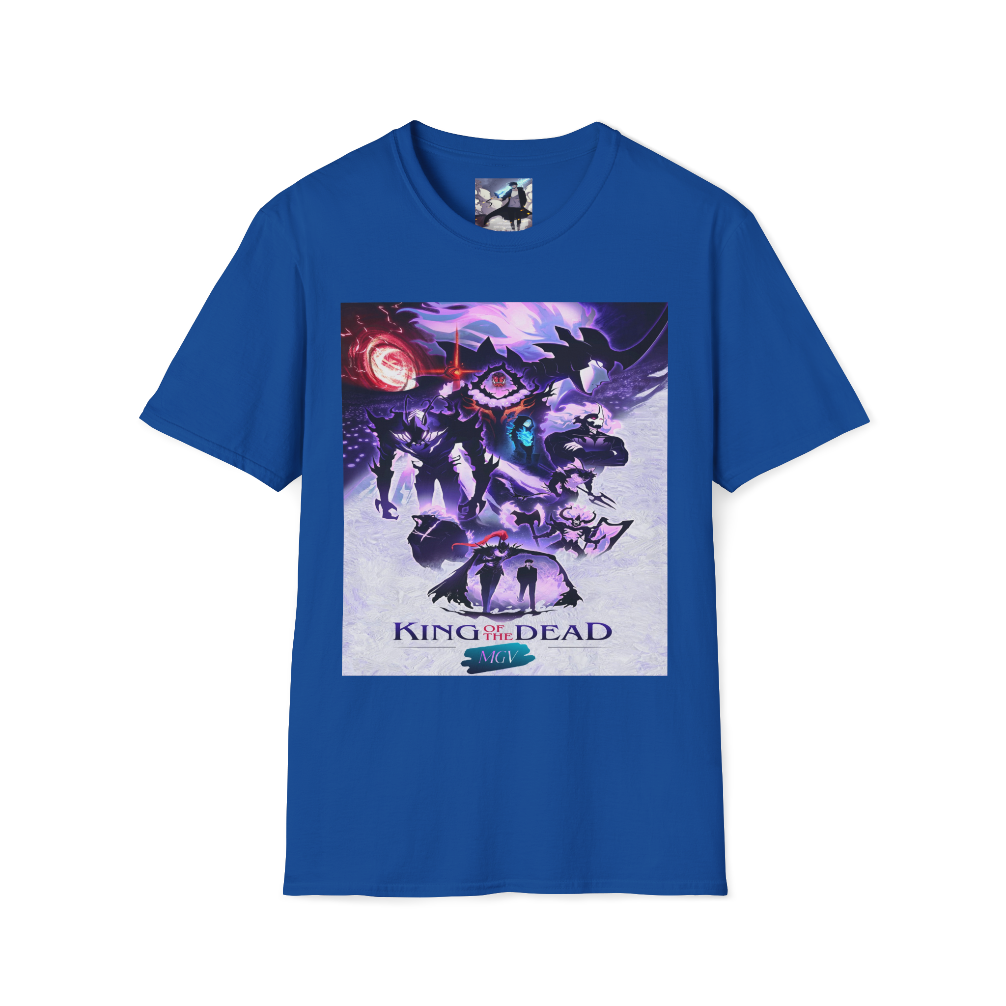 King of the Dead Graphic Tee – Gamer Halloween Shirt