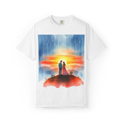 Romantic Sunset Couple T-Shirt – Anniversary Gift Tee
