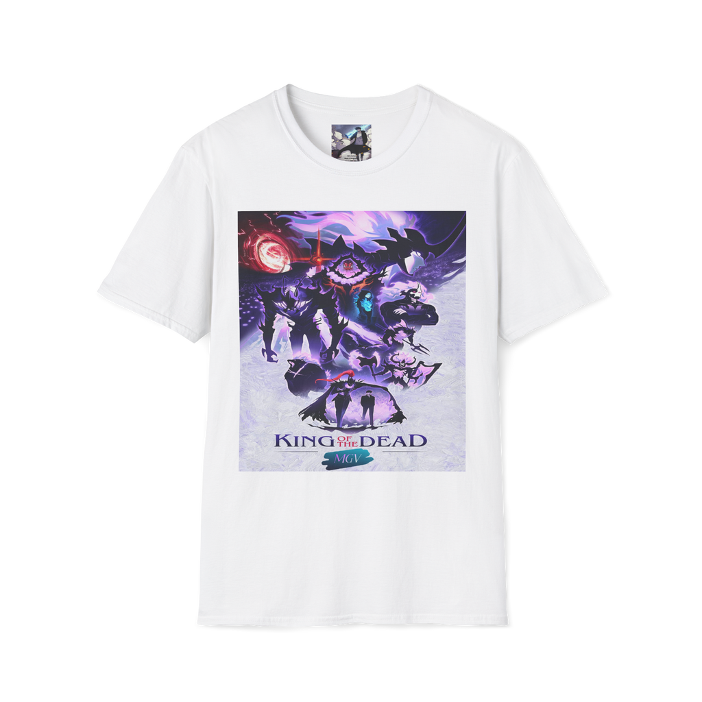 King of the Dead Graphic Tee – Gamer Halloween Shirt