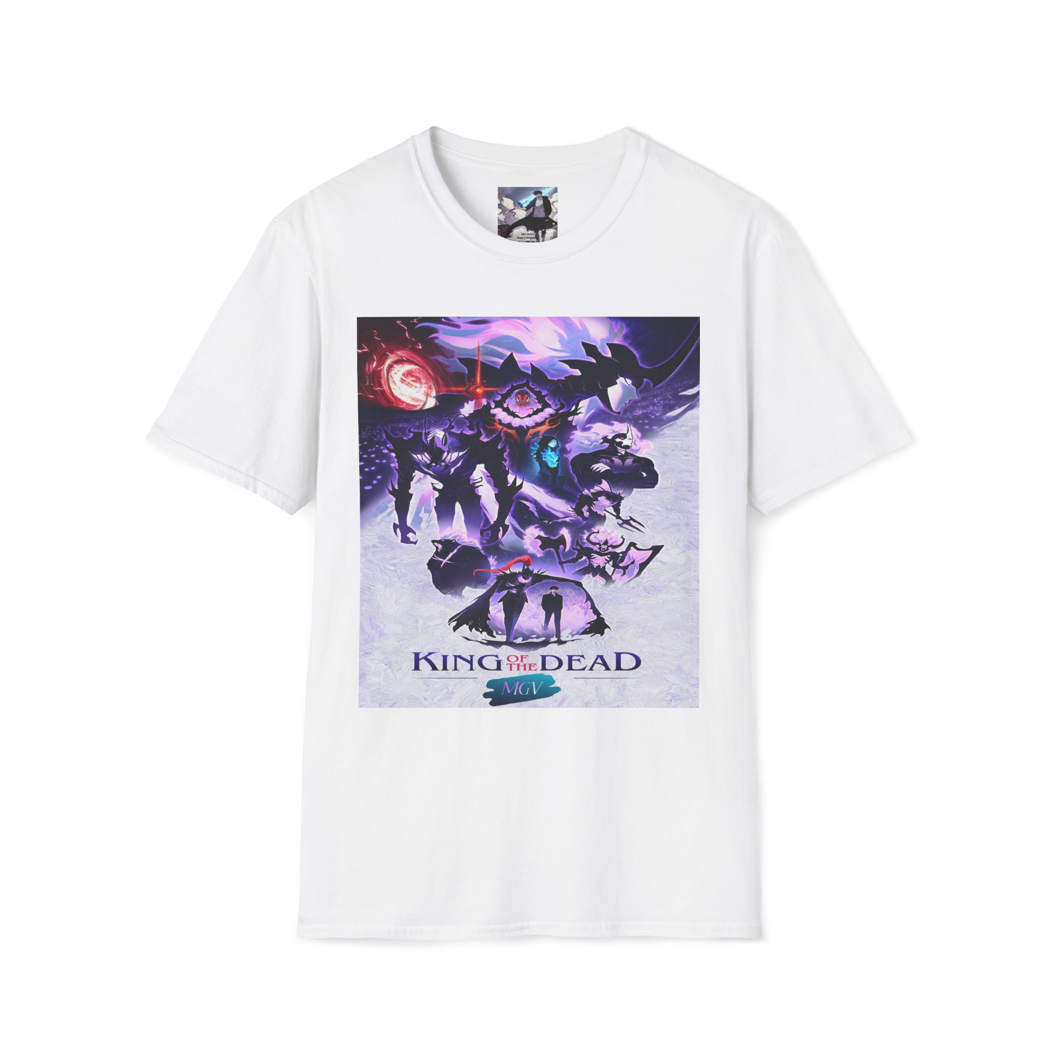 King of the Dead Graphic Tee – Gamer Halloween Shirt