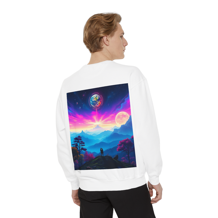 Sunset Romance Sweatshirt – Boho Mountain Pullover