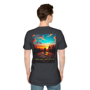 Support Love Sunset T-Shirt – Couples Graphic Tee