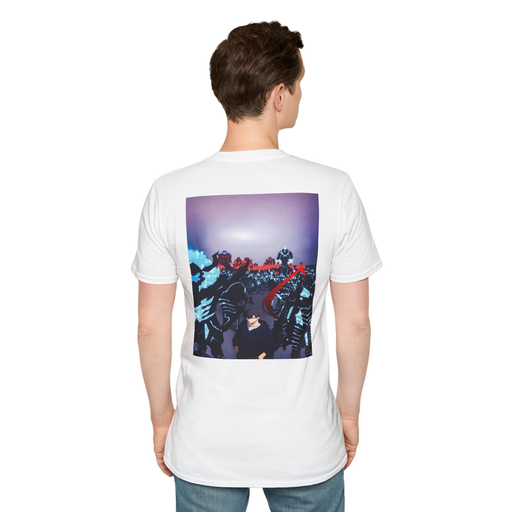 Solo Leveling Jinwoo Anime Tee – Kpop Manga T-Shirt
