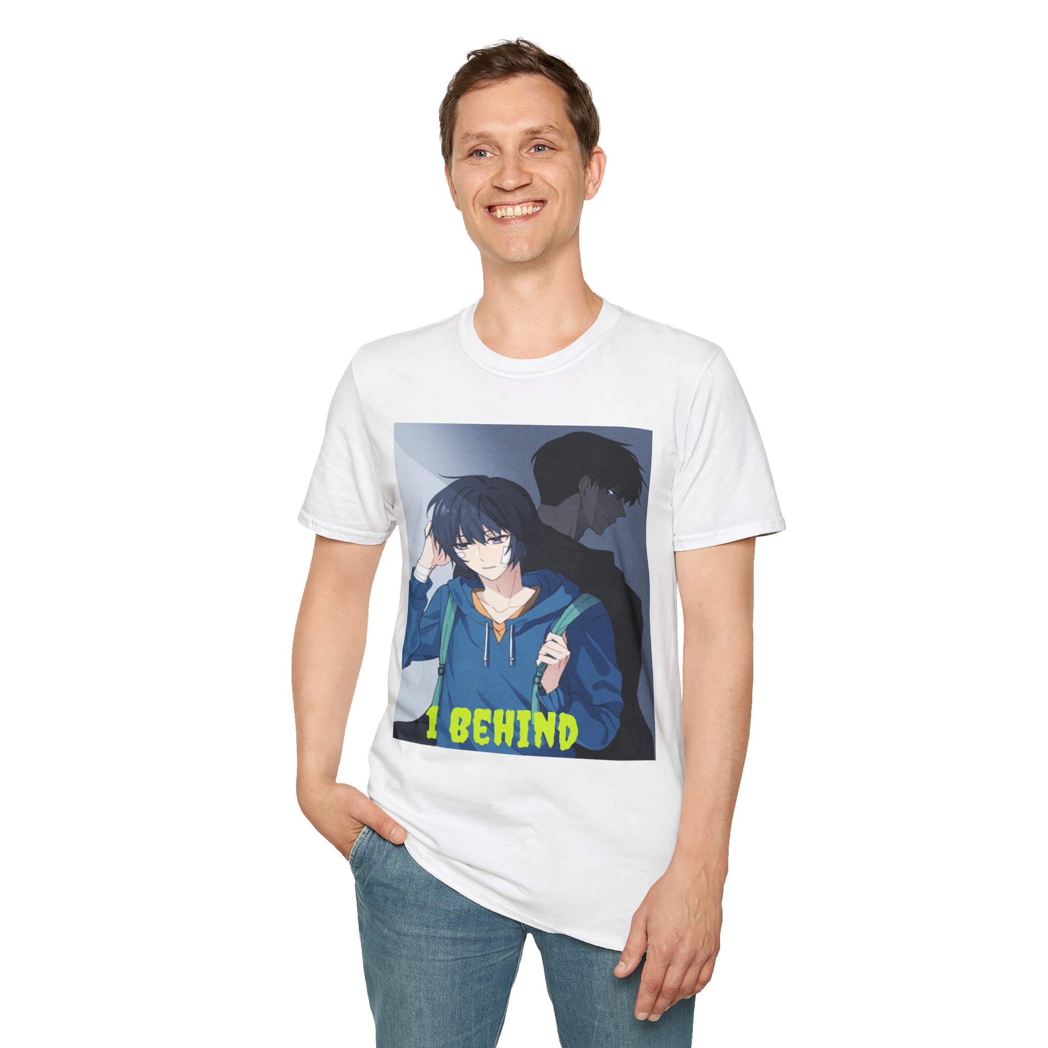 Solo Leveling Jinwoo Anime Tee – Kpop Manga T-Shirt