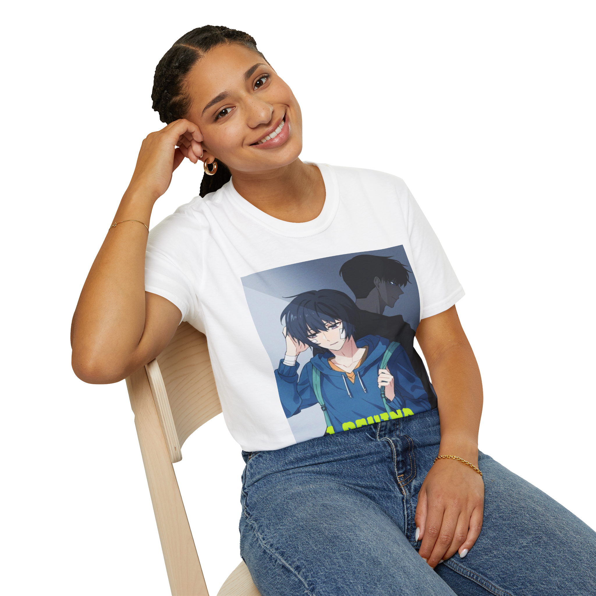 Solo Leveling Jinwoo Anime Tee – Kpop Manga T-Shirt