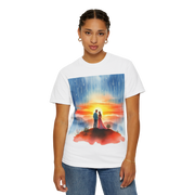 Romantic Sunset Couple T-Shirt – Anniversary Gift Tee