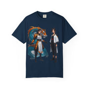 Vintage Wildlife Tee – Tiger & Dragon Nature Shirt