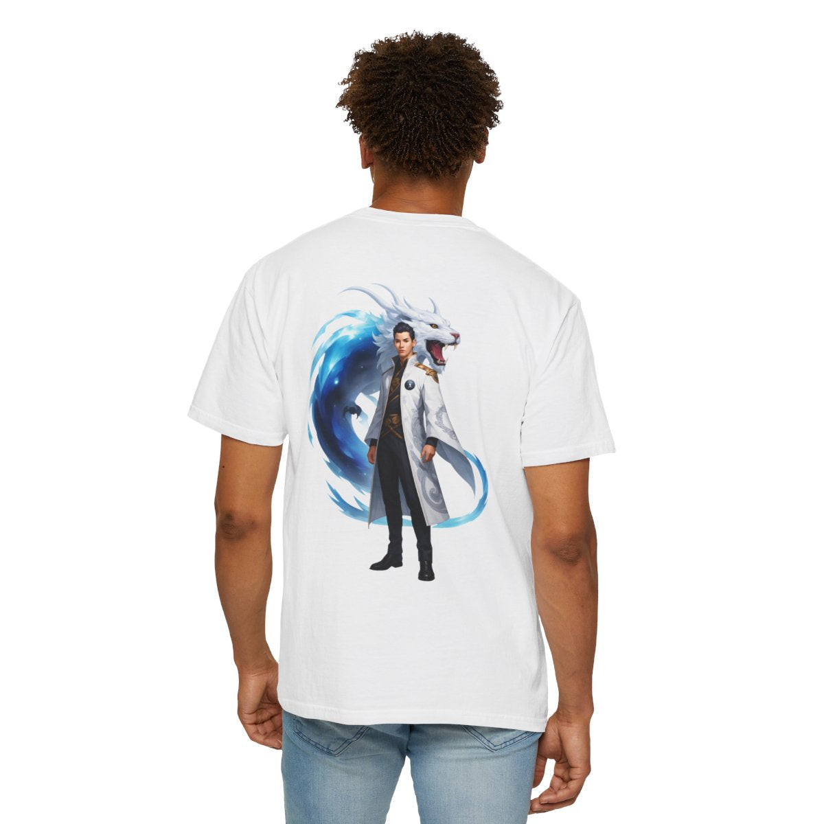 Vintage Wildlife Tee – Tiger & Dragon Nature Shirt